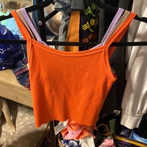 3 pack cropped tank tops